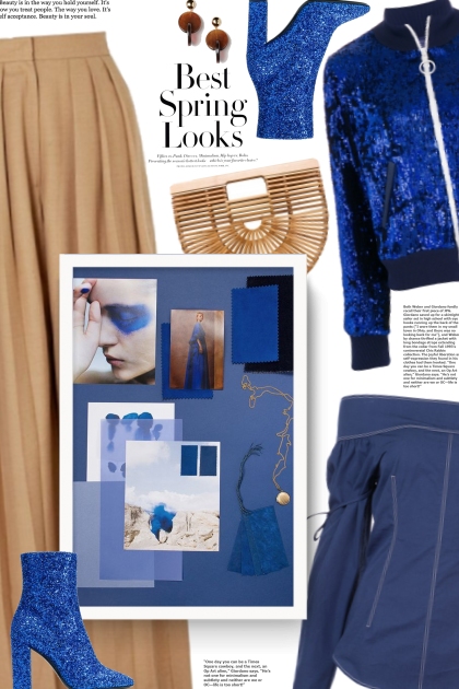 2019 is the year of the blue shades- Combinaciónde moda