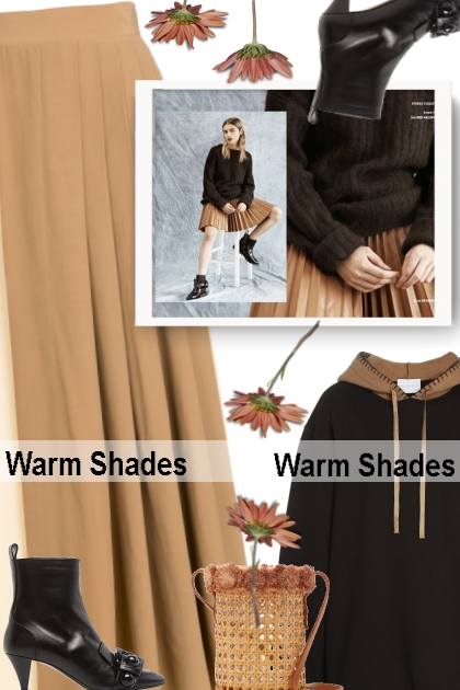 Warm Shades- Модное сочетание