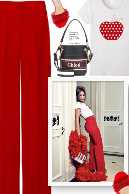 red &white- Модное сочетание