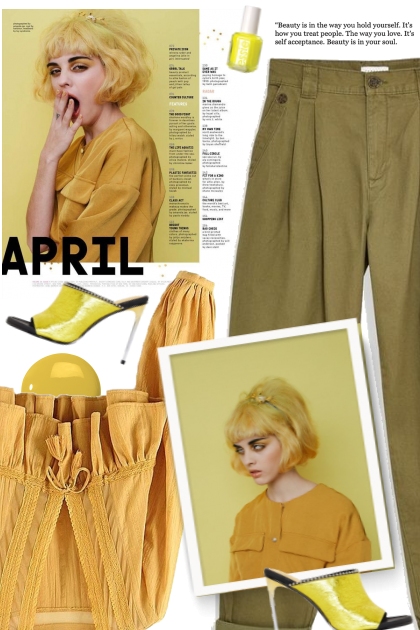 April- Modna kombinacija