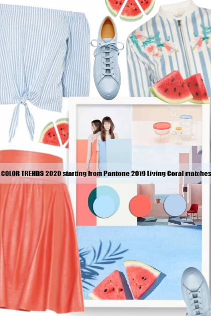 COLOR TRENDS 2020 starting from Pantone 2019 Livin