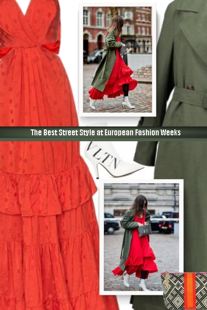 The Best Street Style at European Fashion Weeks - Combinazione di moda