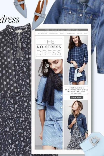 The No-Stress Dress- Combinaciónde moda