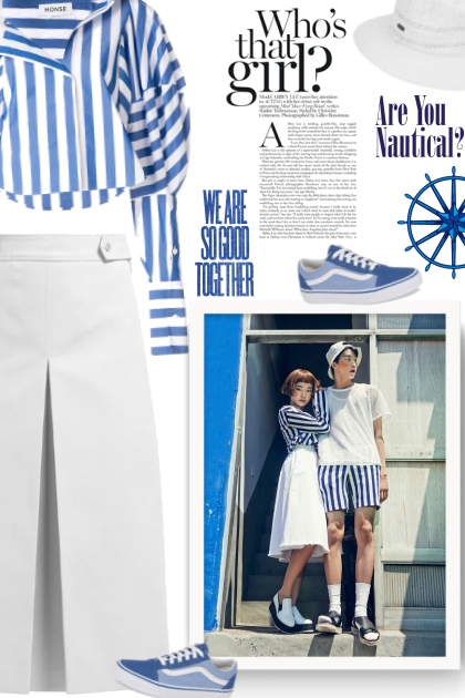 Are You Nautical? - striped- Combinaciónde moda