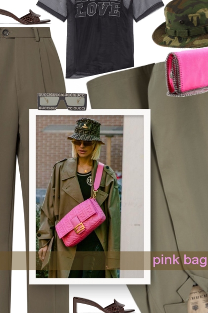 Pink bag- Fashion set