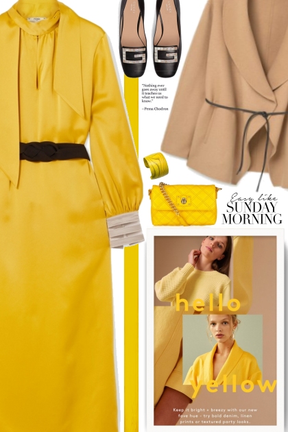 hello yellow - spring 2019- combinação de moda