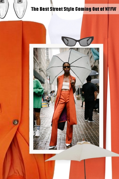The Best Street Style Coming Out of New York Fashi- Fashion set