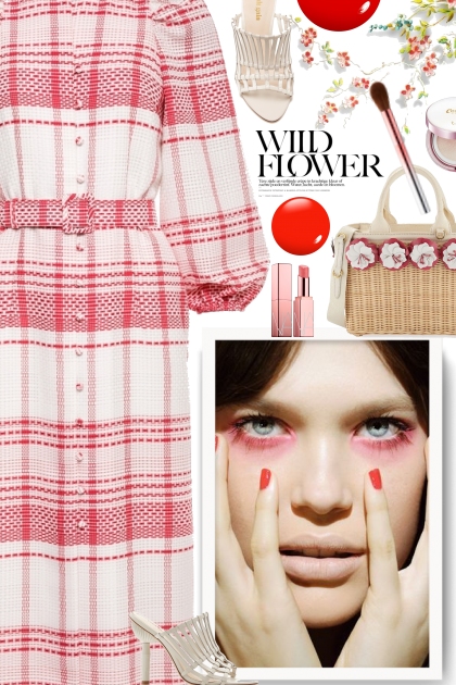 Summer Makeup -Pink and Red- Combinaciónde moda