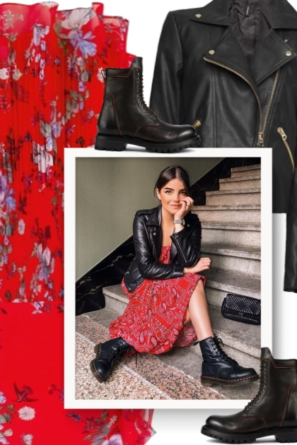 HOW TO WEAR RED, THIS YEAR’S COOLEST COLOUR- combinação de moda