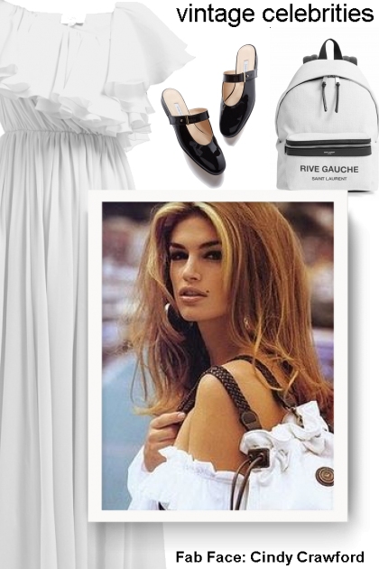 Fab Face: Cindy Crawford- Fashion set