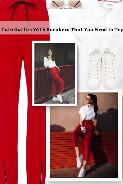  Cute Outfits With Sneakers That You Need to Try- Modna kombinacija