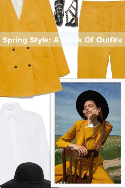 Spring Style: A Week Of Outfits- 搭配