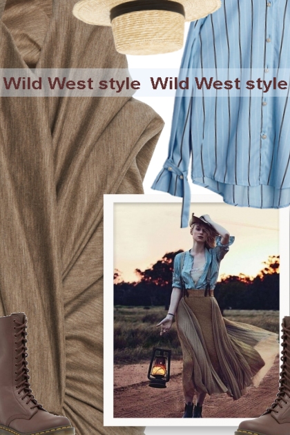 Wild West style- Combinaciónde moda