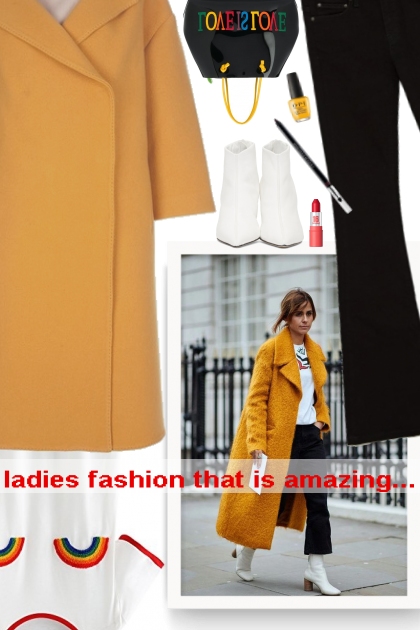 ladies fashion that is amazing...- combinação de moda