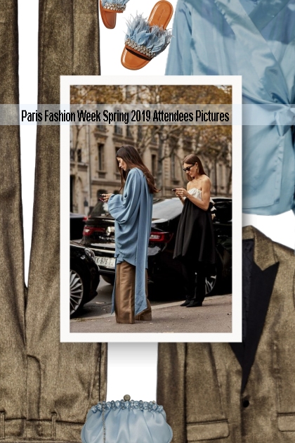 Paris Fashion Week Spring 2019 Attendees Pictures- combinação de moda