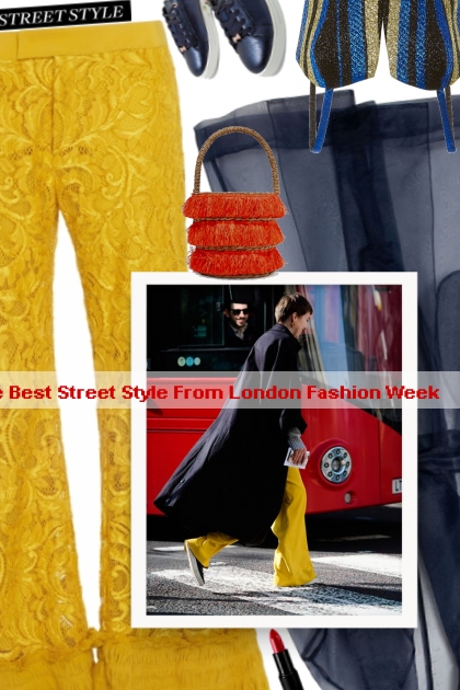 The Best Street Style From London Fashion Week- Modna kombinacija