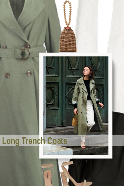 Long Trench Coats- Modekombination