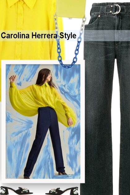 Carolina Herrera Style- Modna kombinacija