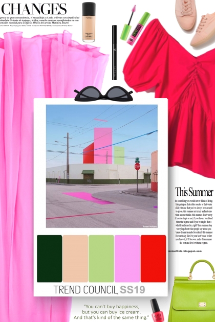 Spring Summer 2019 Color Trend Council - Combinaciónde moda
