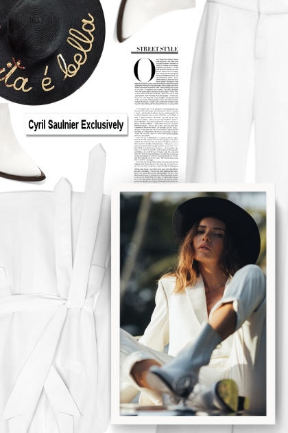 Cyril Saulnier Exclusively - Combinazione di moda