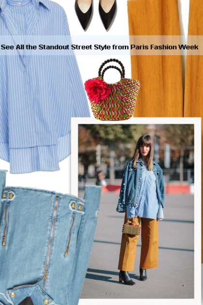 See All the Standout Street Style from Paris Fashi- combinação de moda
