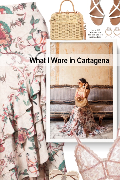 What I Wore in Cartagena- Fashion set