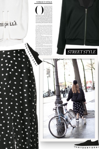   DOTS AND SNEAKERS- Fashion set