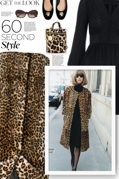 We love a classic leopard print- combinação de moda