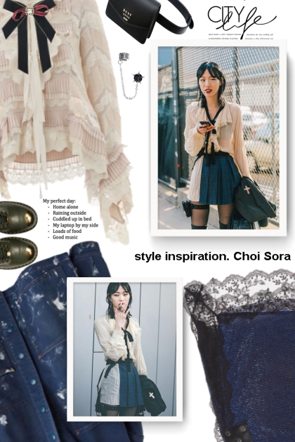 style inspiration. Choi Sora- Modna kombinacija