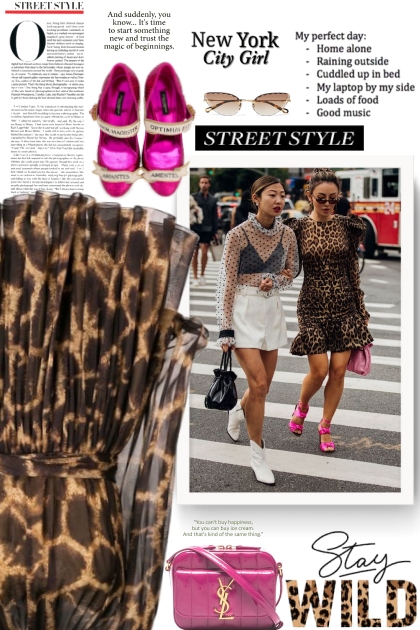   Street Style: New York Fashion Week Primavera Es- Combinaciónde moda