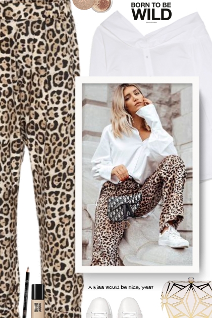   Leopard is the new black- Combinazione di moda