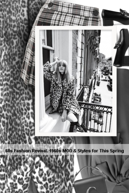   60s Fashion Revival. 1960s MOD & Styles for This- combinação de moda