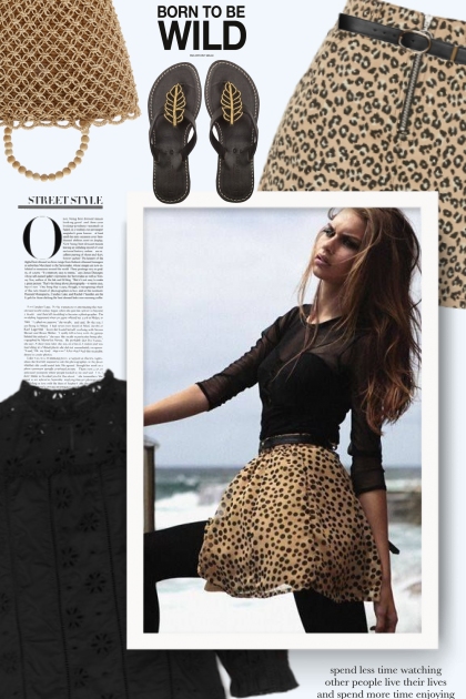   Ways to Wear Leopard Print- Fashion set