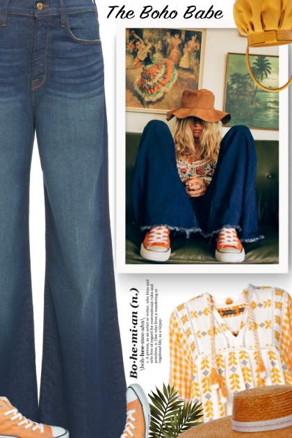  Just Float On Flare Jeans- Fashion set