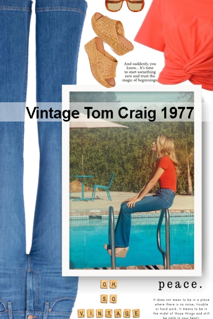 Vintage Tom Craig 1977- Kreacja