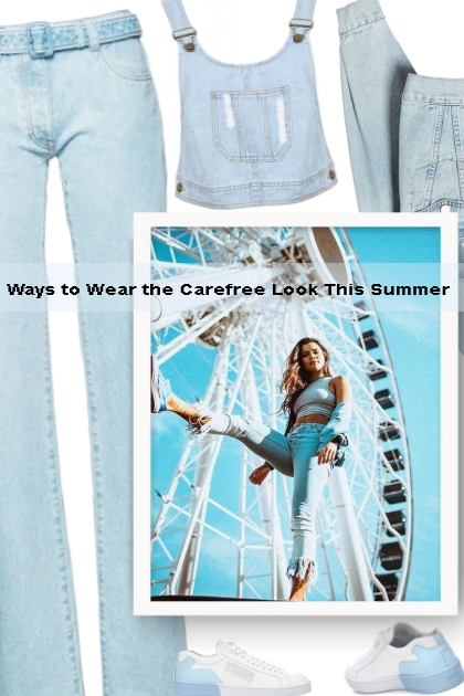  Ways to Wear the Carefree Look This Summer- Modna kombinacija