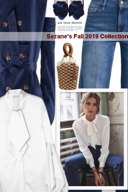   Sezane's Fall 2019 Collection- combinação de moda