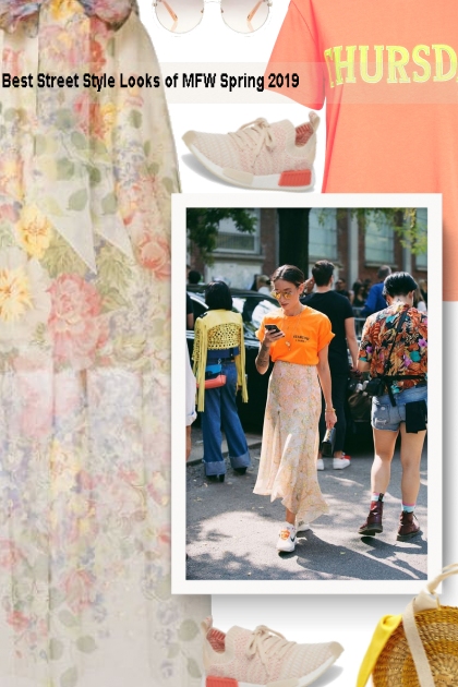   Best Street Style Looks of MFW Spring 2019- Модное сочетание