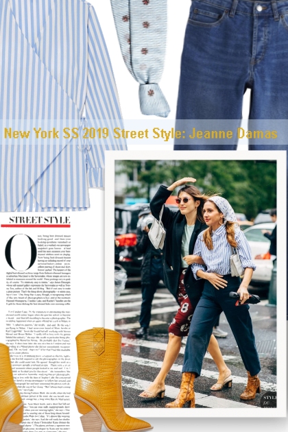   New York SS 2019 Street Style: Jeanne Damas
