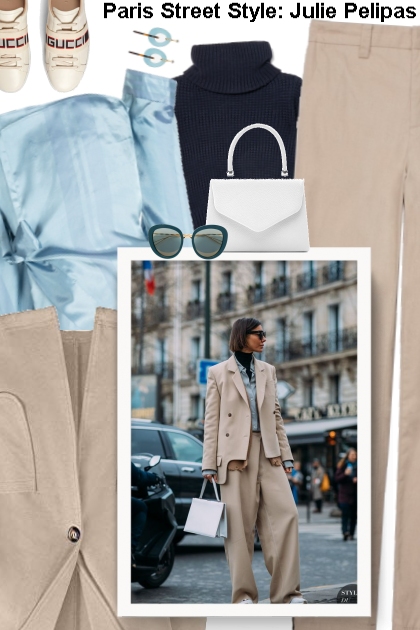 Paris Street Style: Julie Pelipas- Modna kombinacija