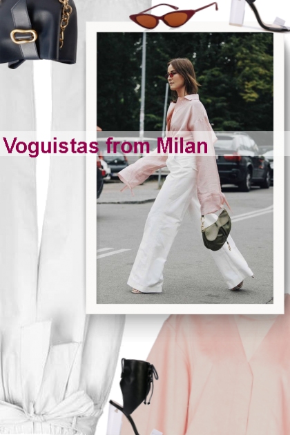   Voguistas from Milan- Combinazione di moda