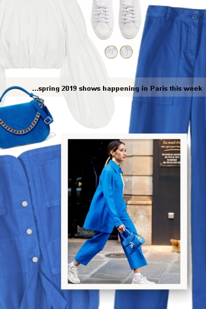 ...spring 2019 shows happening in Paris this week- Combinaciónde moda