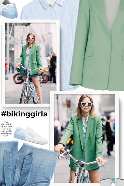 #bikinggirls- Combinazione di moda