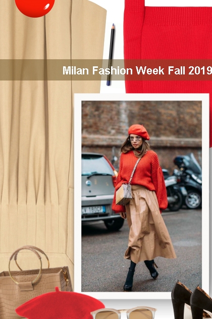   Milan Fashion Week Fall 2019- Fashion set