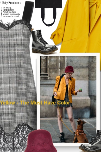 Yellow - The Must Have Color- Modna kombinacija