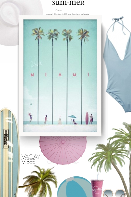 Vacay Vibes 2019- Combinazione di moda