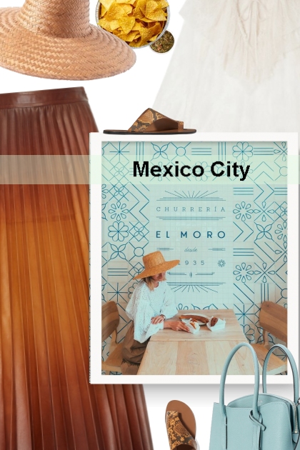  Mexico City - Modna kombinacija