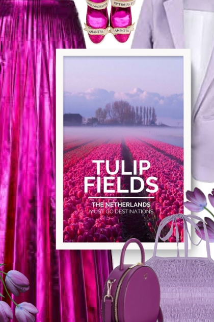 tulip Fields- combinação de moda