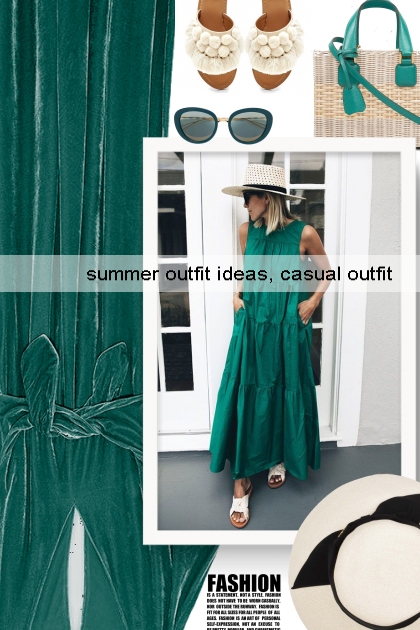 summer outfit ideas, casual outfit- Модное сочетание