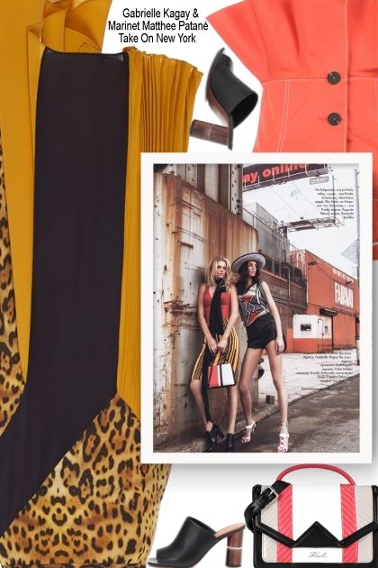   Gabrielle Kagay & Marinet Matthee Patané Take On- Fashion set